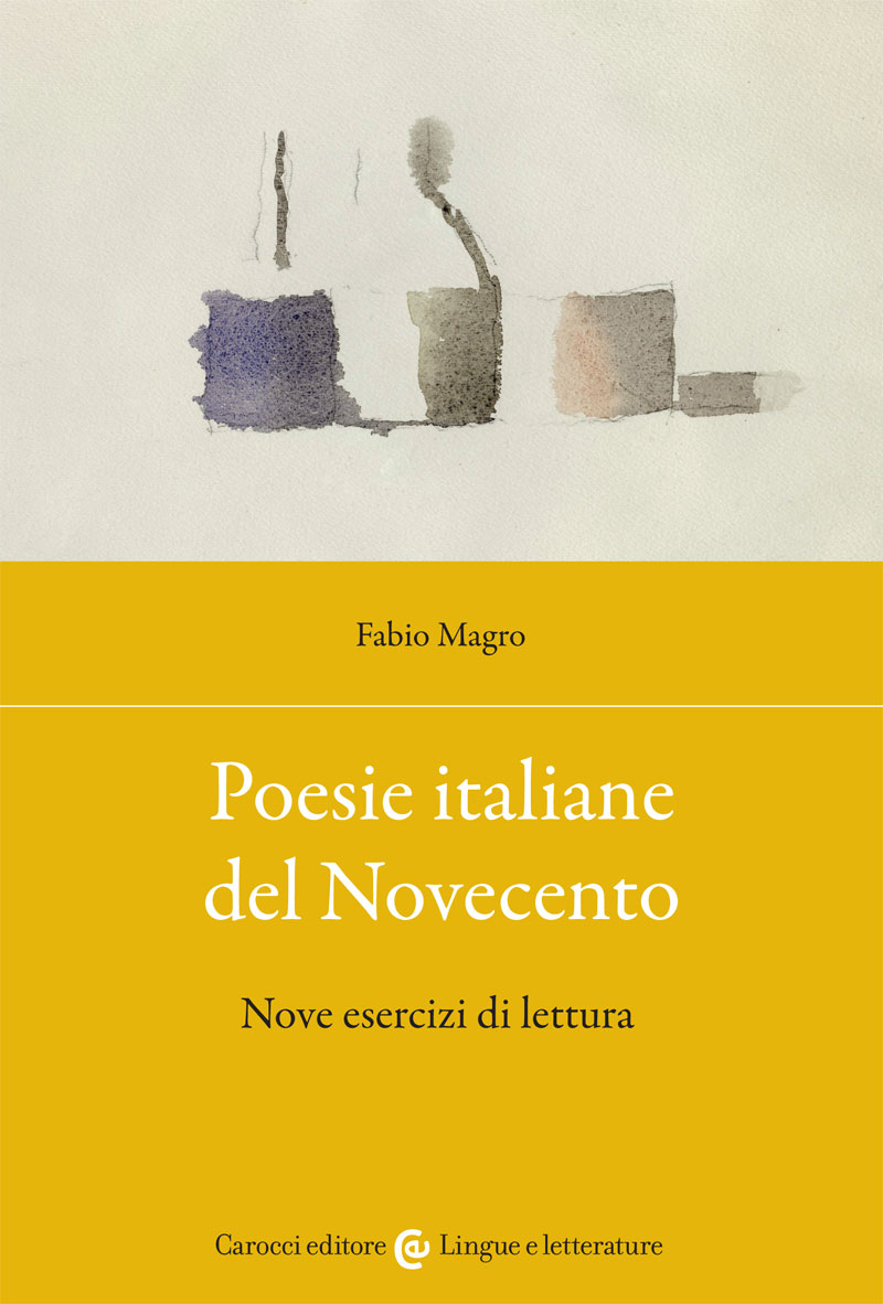 Poesie italiane del Novecento Carocci editore